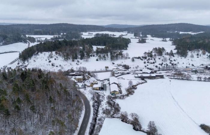 DWD storm warning of “heavy snowfall”