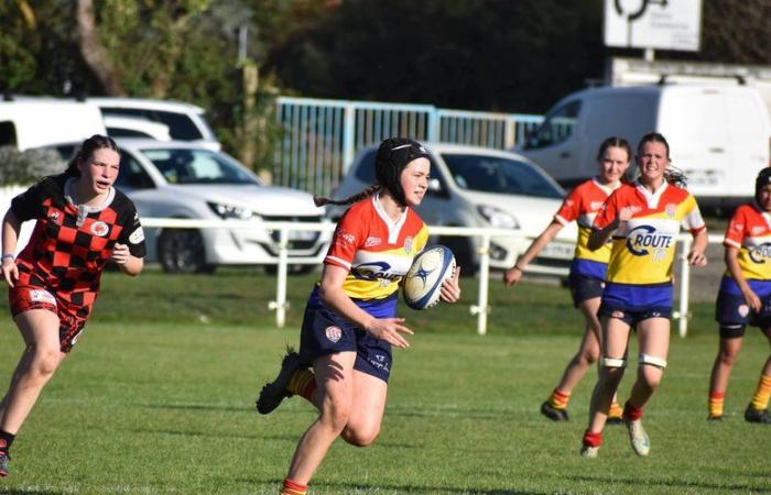 Isle-Jourdain. Amateur rugby: the AGS cadets win with the bonus against the Pays Sud Toulousain agreement