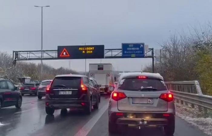 Snow and ice: numerous accidents this Thursday morning, 485 km of cumulative queues