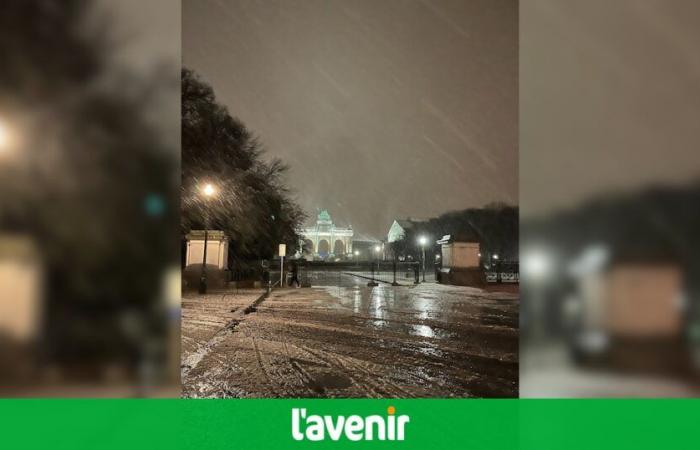 Several accidents after the first snowfall, complicated situation in Daussoulx: call for caution before (briefly) drier weather