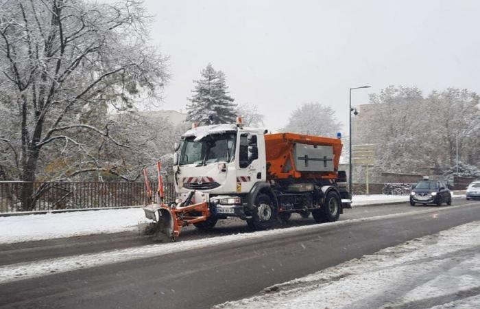 LIVE – Snow is falling in Côte-d’Or and Saône-et-Loire, follow the evolution of the situation on the roads