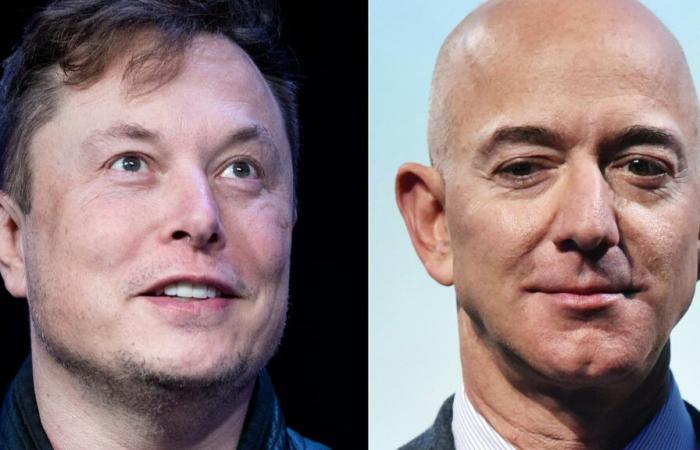 Elon Musk corrected by Jeff Bezos after starting false rumors about him