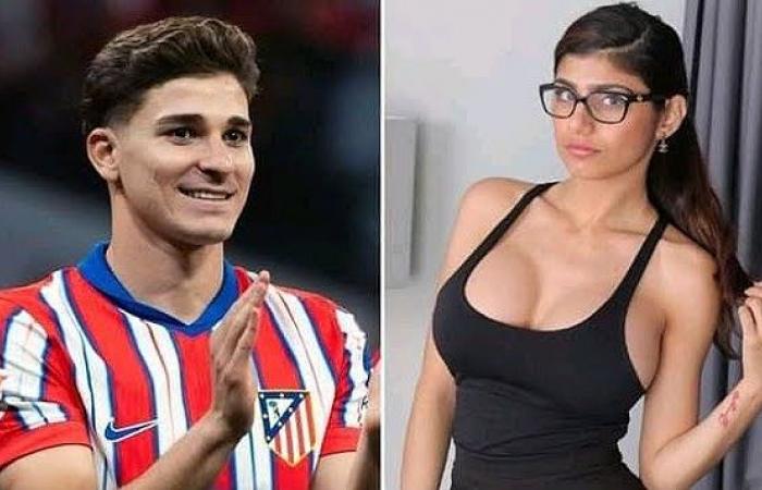 They link a porn actress with Julián Álvarez