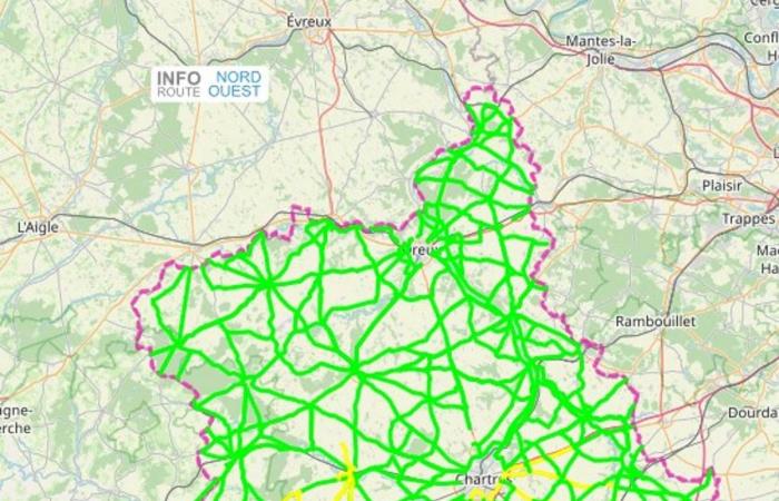 LIVE – Caetano Depression: school buses suspended, difficult traffic conditions due to snow in the Dreux and Châteaudun sectors