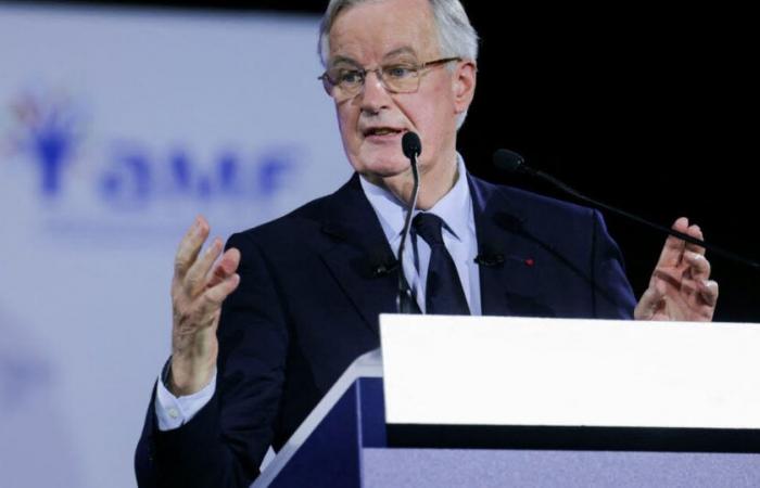 what Michel Barnier said to the mayors during their congress