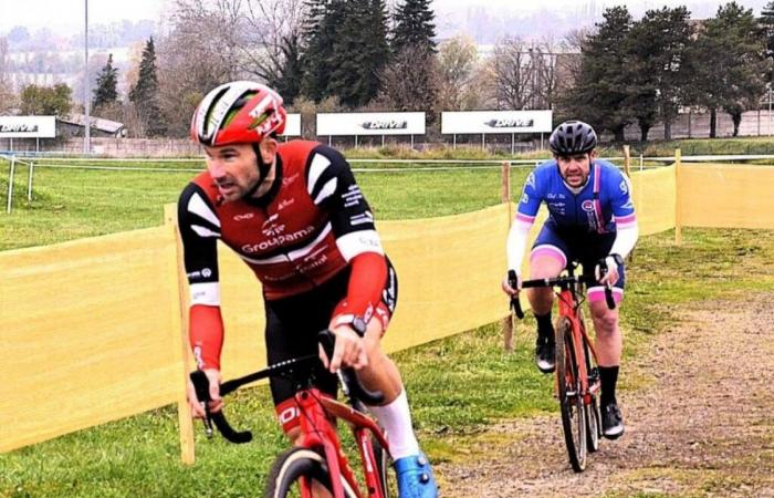 Creusot Cyclisme: Hugo Antunes on the podium at the regional cyclo cross Challenge