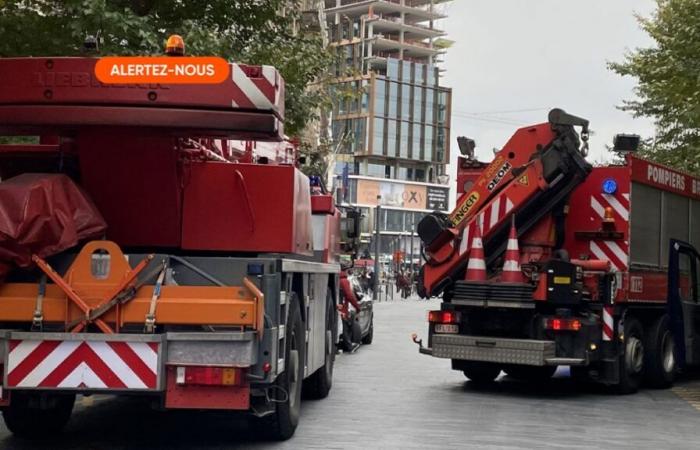 “Large emergency presence”, “closed access”: what is happening at De Brouckère metro station?