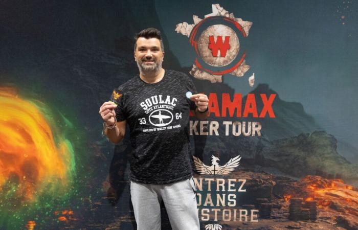 This player from Yvelines qualified for the national final of the Winamax Poker tour