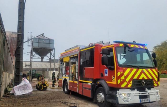 A risk of explosion of an agricultural dryer mobilizes significant resources in Aisne