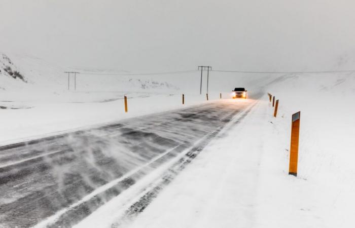 orange alert for snow and ice in the Alps