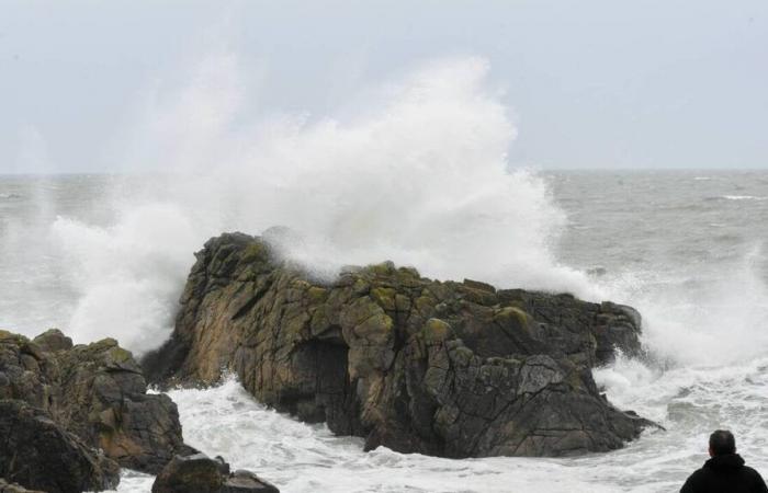 gusts of 124 km/h recorded on the island of Bréhat