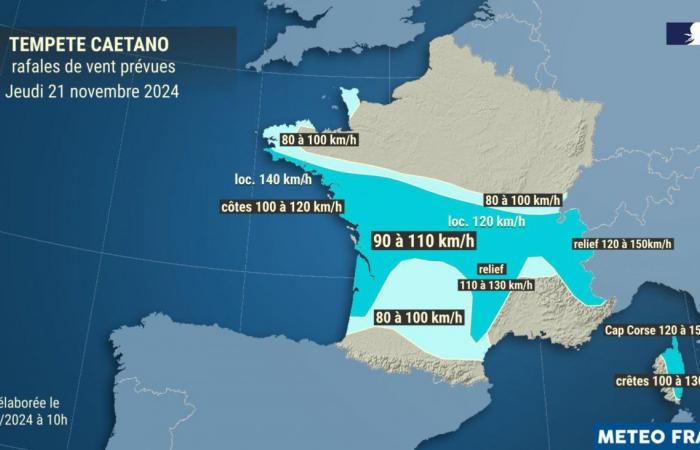 CÔTE-D’OR: Orange warning for snow and ice from this Thursday, November 21