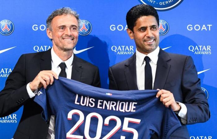 Al-Khelaïfi wants to continue with Luis Enrique, even in the event of a big failure in the Champions League