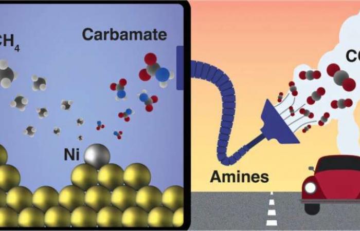 Chemists have developed a process to transform CO2 into methane (and potentially fuel)