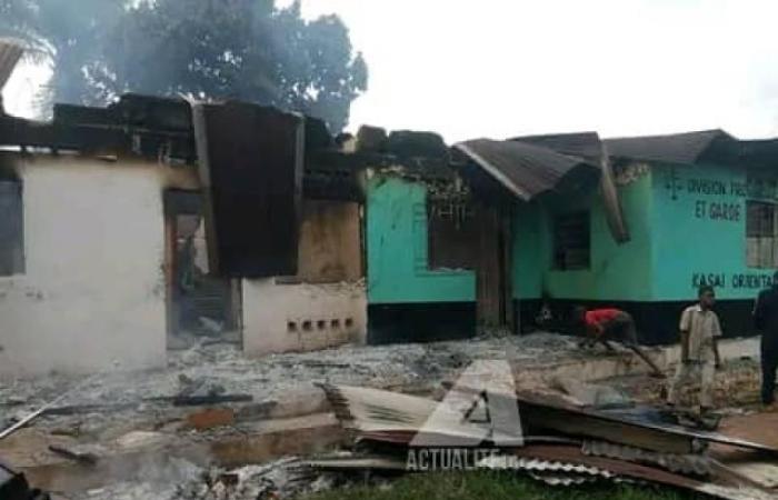 Kasaï-Oriental: fire at the office of the provincial division of justice and keeper of the seals in Mbuji-Mayi