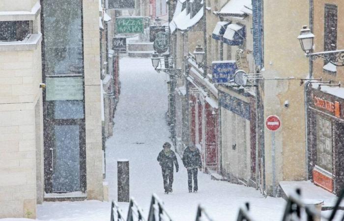 LIVE – The snow is starting to fall in Sarthe