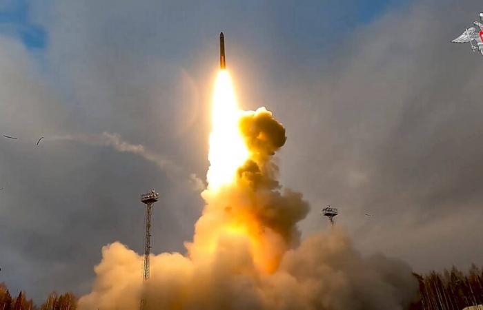 Russia fires intercontinental ballistic missile at Ukraine