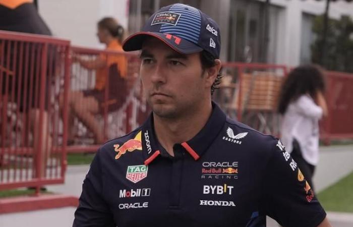 Sergio Perez (Red Bull) condemns his father's homophobic remarks