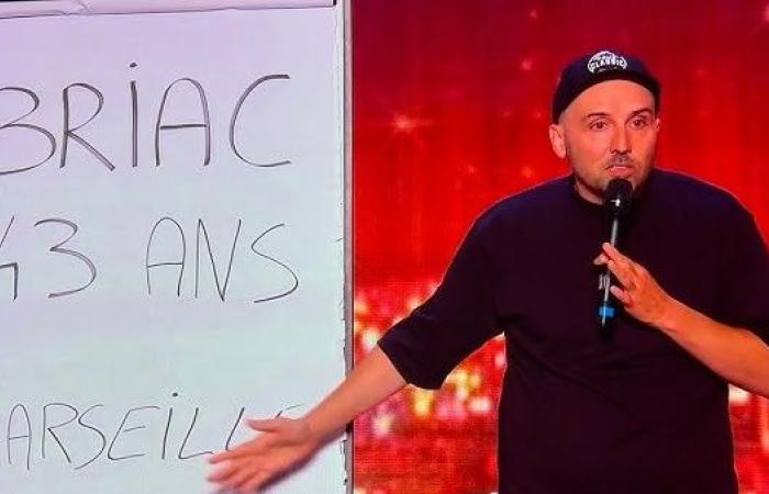 Briac, the comedian from Marseille, wins 4 YES thanks to his unique humor