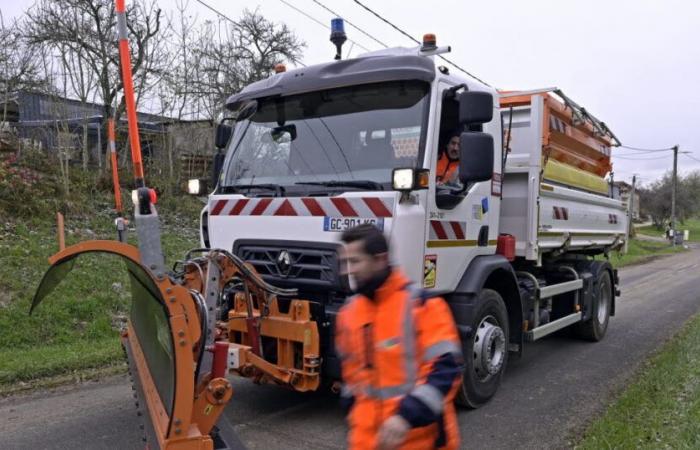 the Department in winter mode for its roads