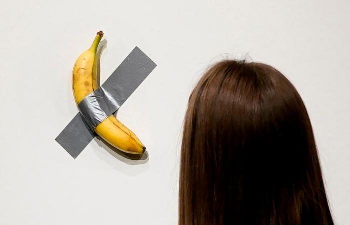 The very dear banana by Maurizio Cattelan, a virtual art masterpiece