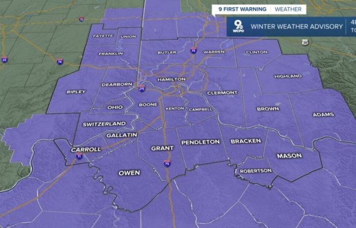 TIMELINE: Snow Moving In