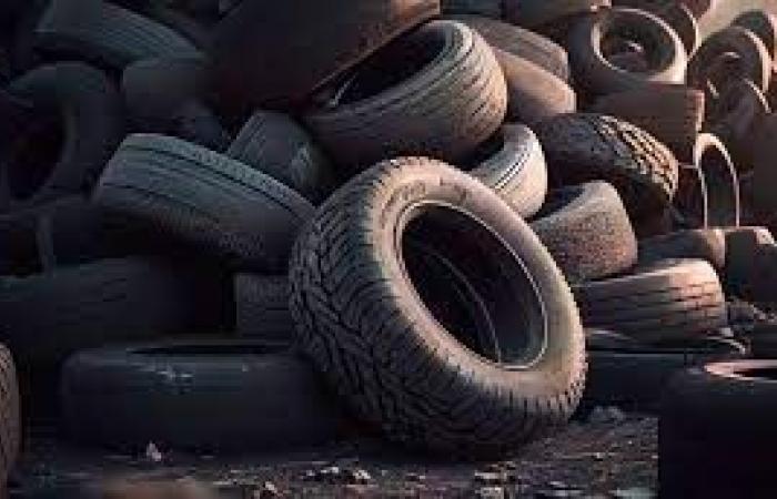 20 tonnes of unusable tires destined for Senegal seized in Italy!