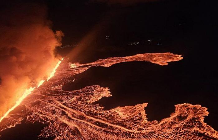 Volcano erupts in Iceland, neighboring village evacuated