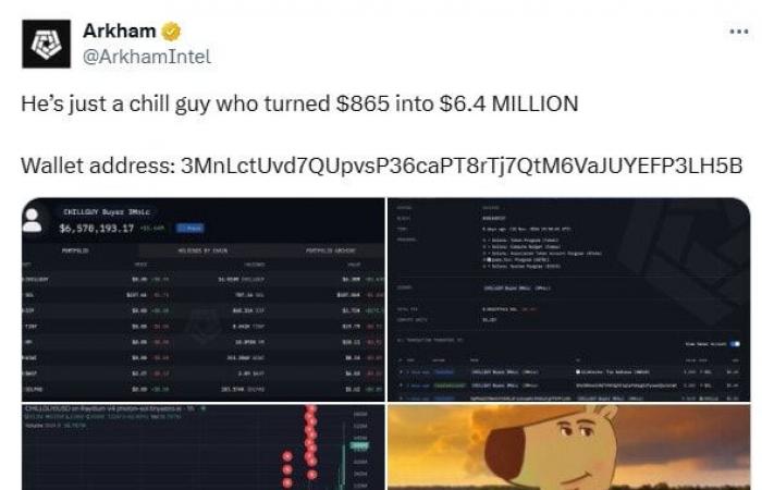 Chill Guy (CHILLGUY): what is this viral memecoin from Tik Tok that even Nayib Bukele is talking about?