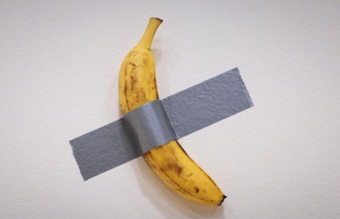 What do you buy when you pay 6.2 million dollars for Maurizio Cattelan's taped banana?