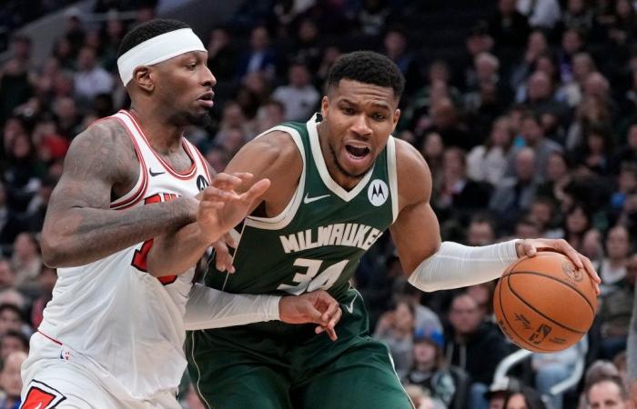 Chicago Bulls fall to Milwaukee Bucks as Giannis has 41 points