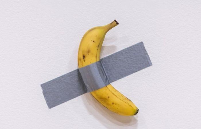 Famous duct-taped banana sells for €5.8 million at art auction