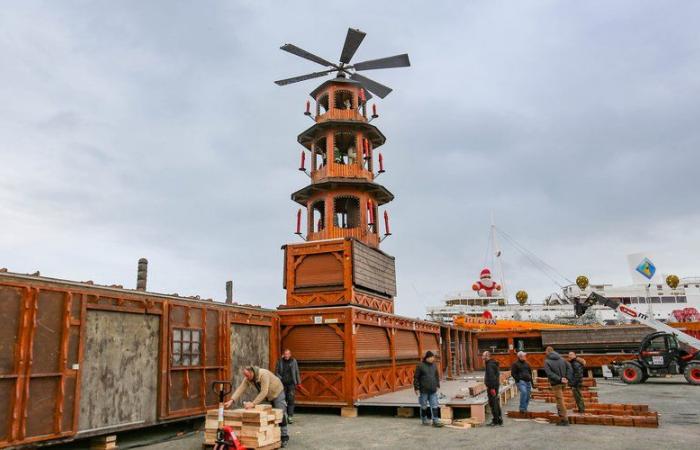 Barcarès Christmas Village: the damaged chalets replaced and ready for opening this Saturday