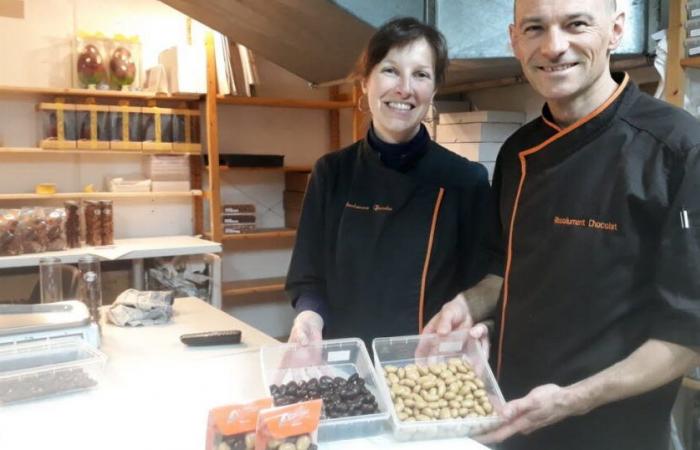 Swore. Nicolas Manzoni, chocolatier from the upper Jura, rewarded again