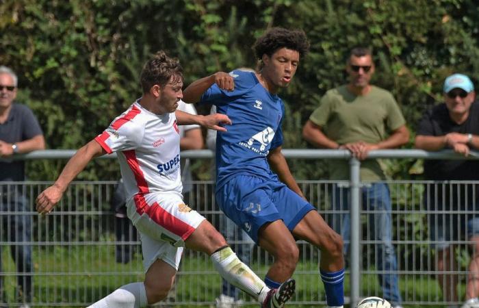 The two Boucaud brothers (US Concarneau) in the French university team