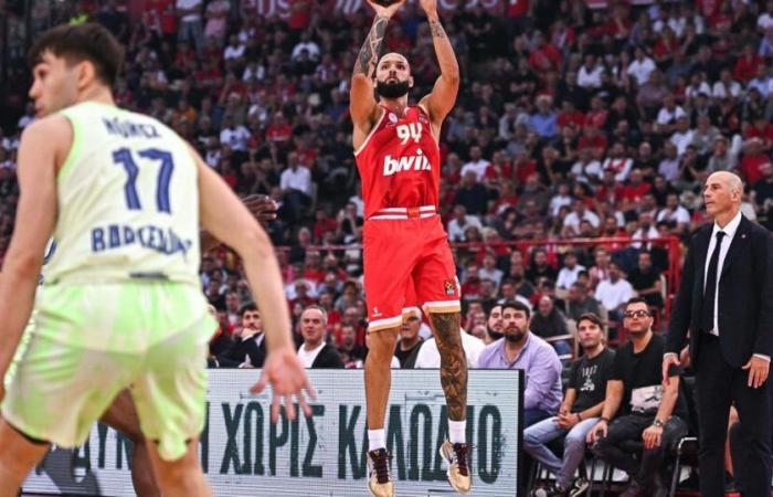 “It’s pure fun, up to my expectations or even more,” relishes Evan Fournier star of Olympiakos