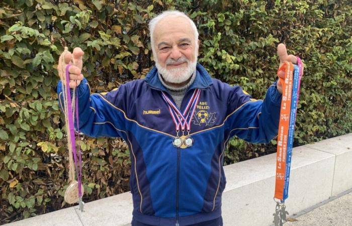 At almost 80 years old, he will run La Sans Raison in Yvelines to win a 10th medal!