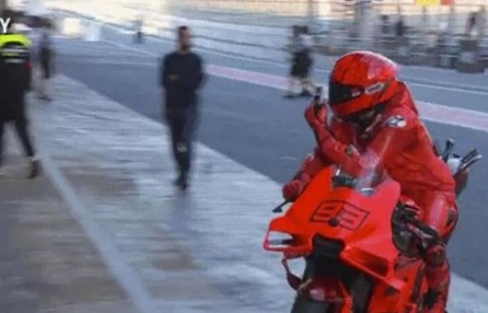 MotoGP, Barcelona VDEO Test: Marc Marquez explains its major effect