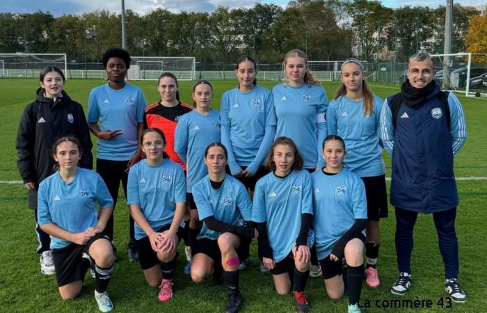 The schoolgirls of the Puy Foot 43 women's section in the spotlight