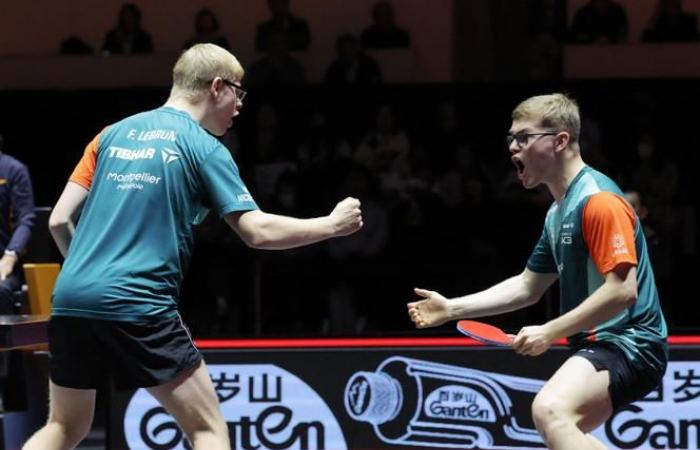 the French assured of a men's doubles final at the WTT Finals in Japan