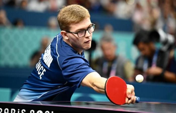 Alexis Lebrun facing world number 2