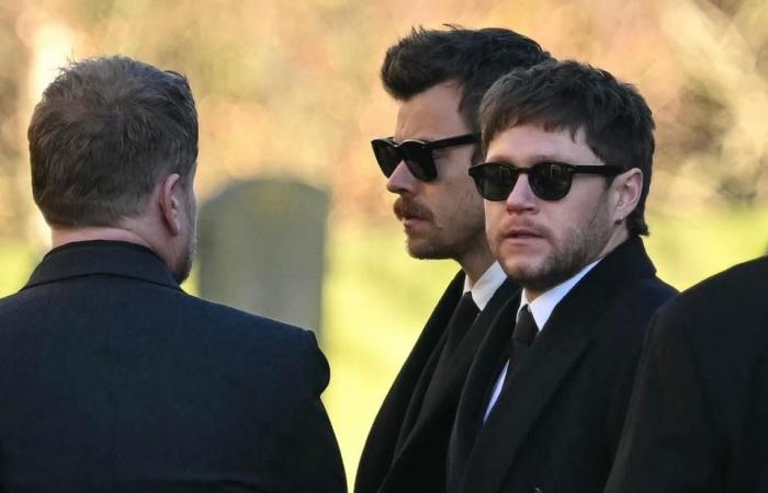 Simon Cowell breaks down crying, hugs Liam Payne’s parents at late singer’s UK funeral