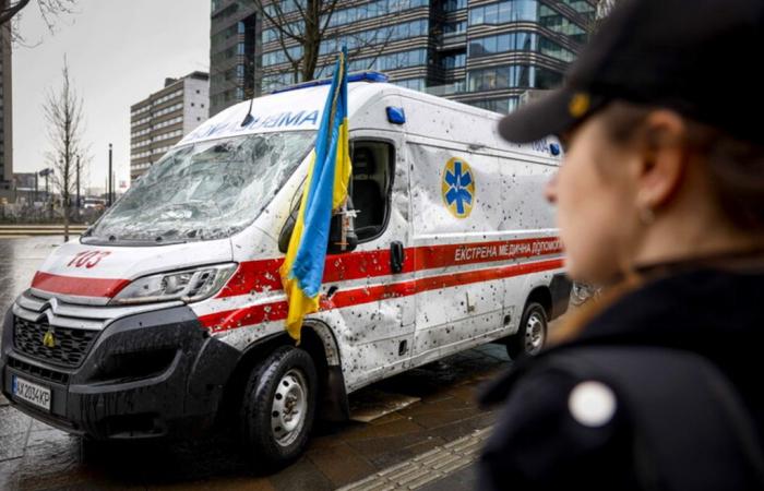 Toulouse. Why is a machine-gunned ambulance going to be exhibited in Place Saint-Pierre?