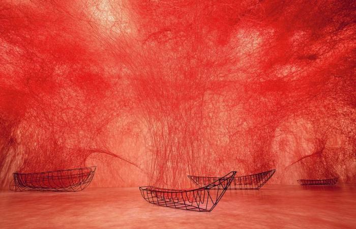 Chiharu Shiota, The Soul Trembles, an exhibition at the Grand Palais from December 11, 2024 to March 19, 2025