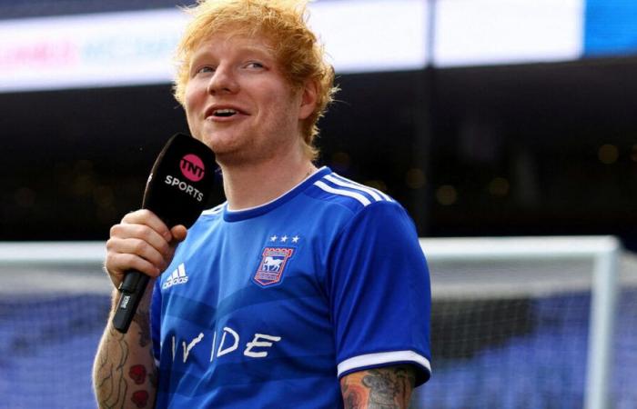 “He called him before going on stage with Taylor Swift”: when Ed Sheeran recruits a player for Ipswich