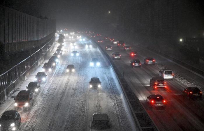 Snow: difficult traffic in Épalinges and on the A12