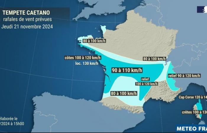 Snow, ice and wind alert: it is snowing this morning in Brittany, what the weather forecast is with the Caetano storm this Thursday