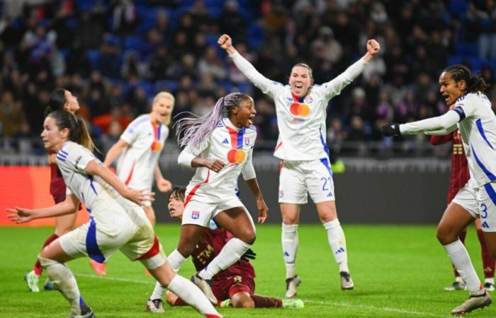 Lyon qualified thanks to its replacements – C1 Women – J4 ​​- Lyon-Roma (4-1)