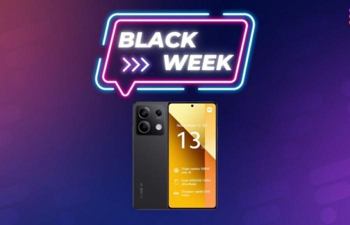 Amazon takes €100 off the Xiaomi Redmi Note 13 5G, an increasingly affordable smartphone thanks to Black Friday Week