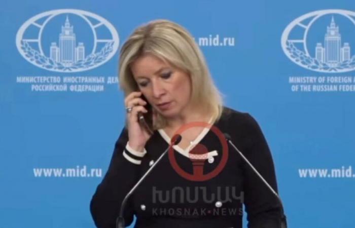 Russian attack: “Masha, no comment” – In the middle of the press conference, Lavrov’s spokeswoman gets a call